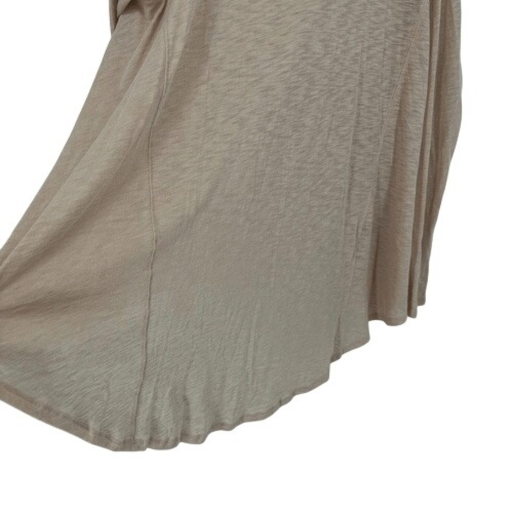 We The Free People Top Womens Medium Pink Misty Mink Long Sleeve Tunic Slub NWT - Picture 4 of 10